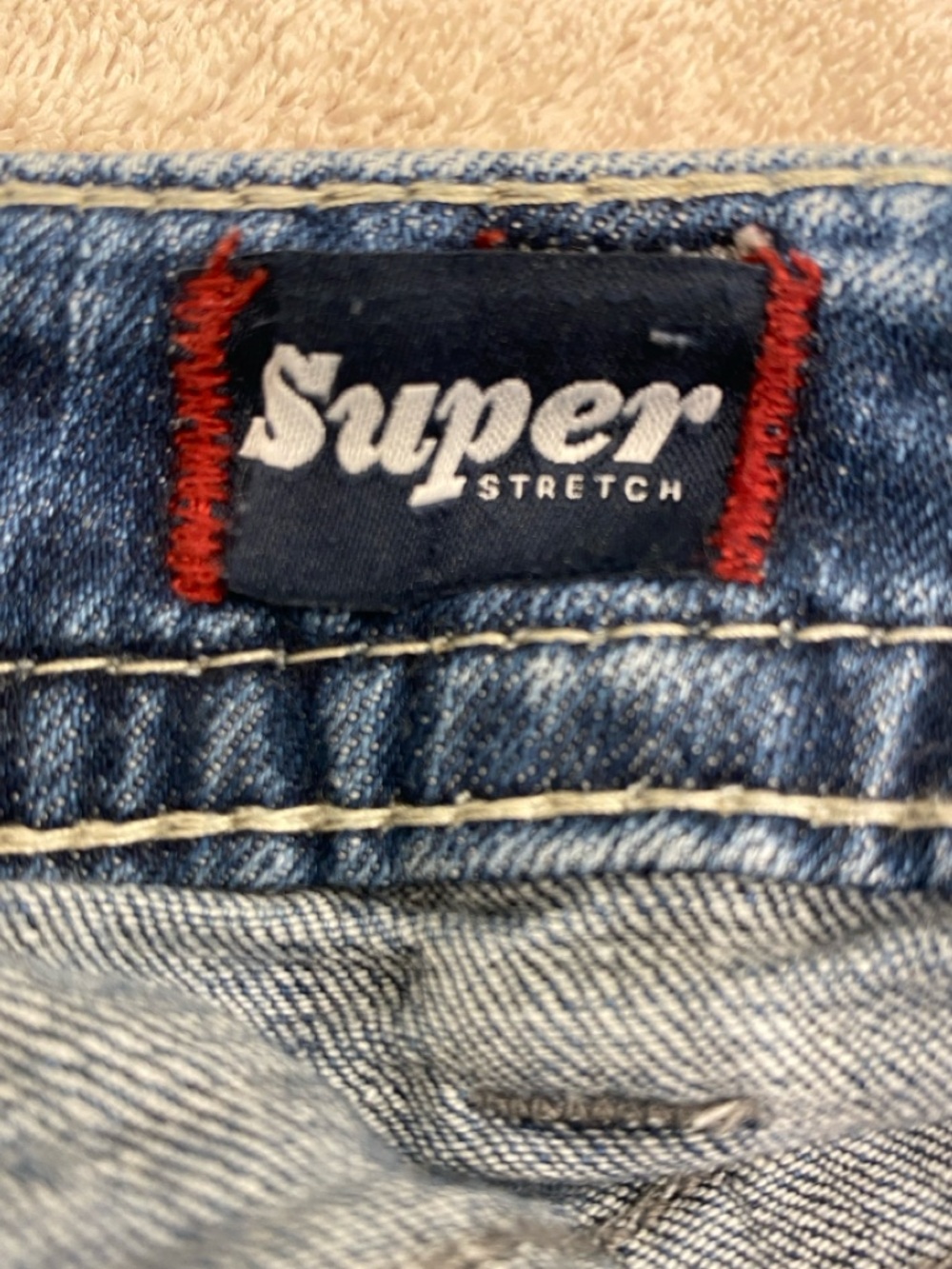Silver Jeans Low Rise Mid Short Distressed Denim Shorts W30 Y2K Aiko Stretchy - Picture 12 of 12